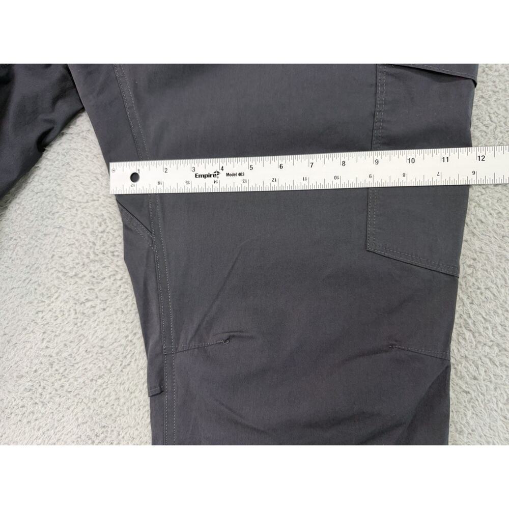Mens Eddie Bauer MR Ranger Cargo Hiking Pants Olive Carbon Grey Size 34x 32 NWT - Picture 10 of 14